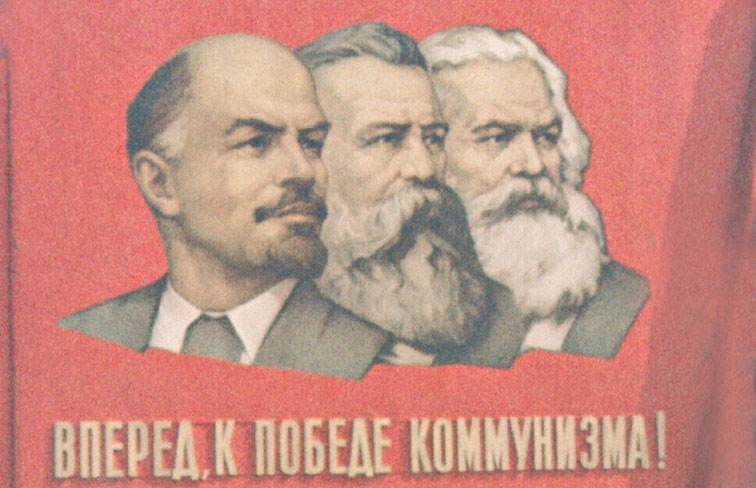 Vladimir Lenin, Friedrich Engels, Karl Marx